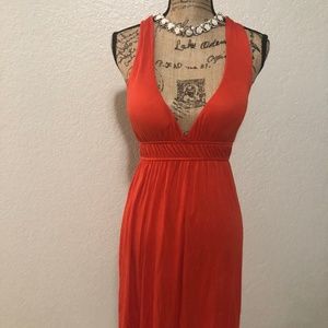 Orange Dress Size Small